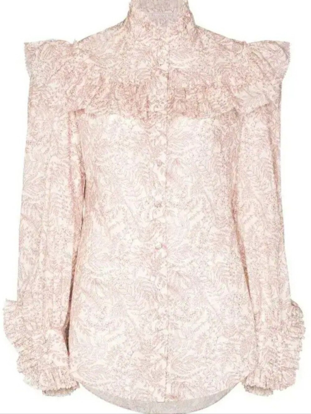 The Vampire's Wife Frill Blouse Floral Doen Ovate Christy Dawn Cotton Nick Cave